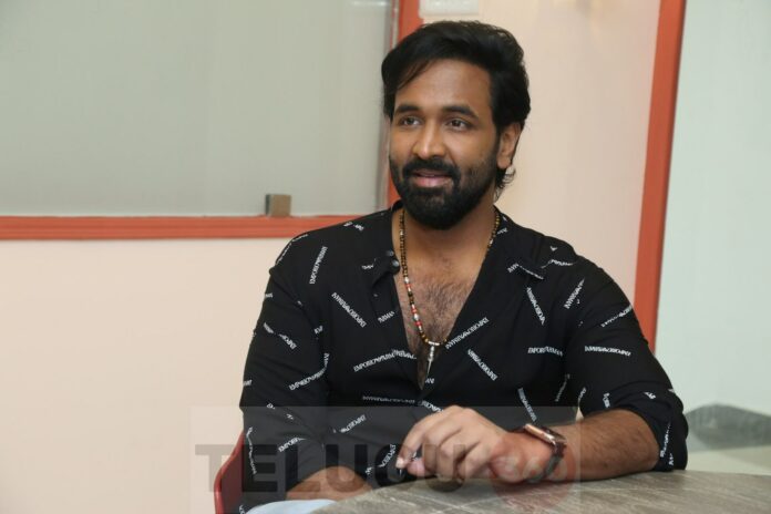 Manchu Vishnu Interview Photos Ginna Movie