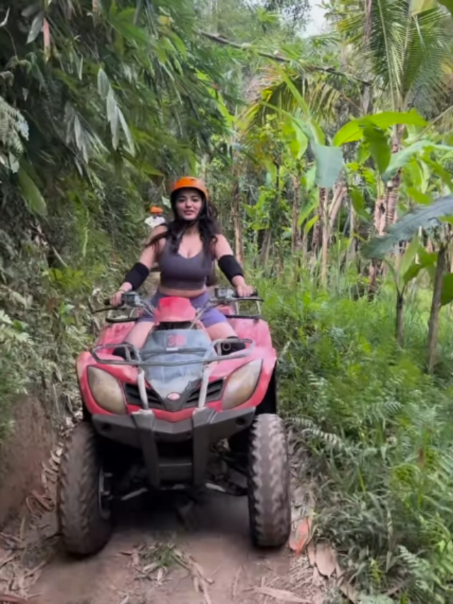 Ketika Sharma ATV Ride In Bali