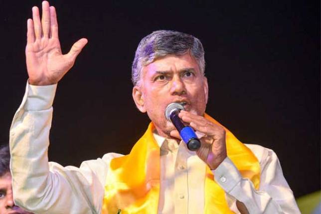 Two words Naidu didn't utter in his two-day campaign in Hyderabad