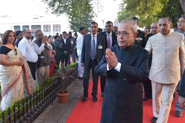 President leaves for Delhi after his southern sojourn