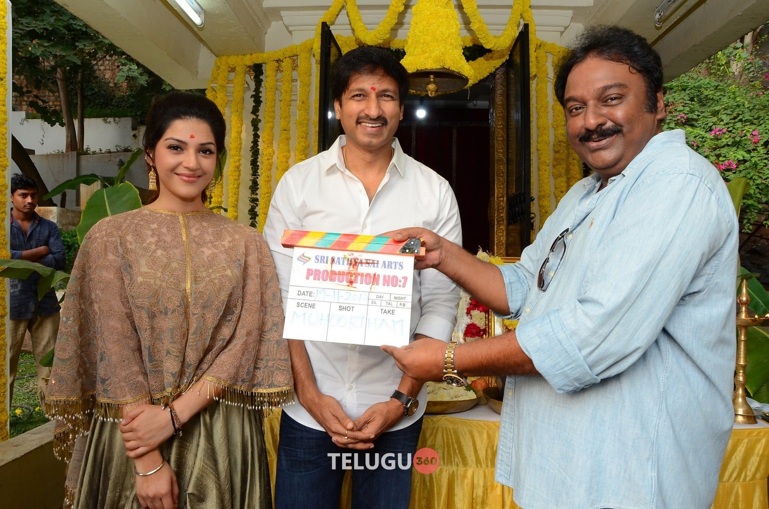 Gopichand's 25th Film Opening Photos