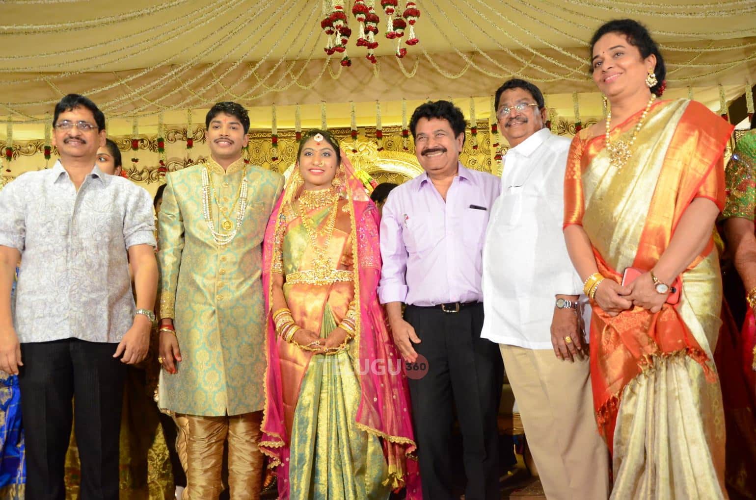 C Kalyan Son Wedding Pics