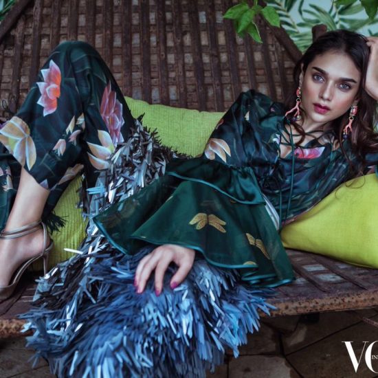 Aditi Rao Hydari poses for Vogue