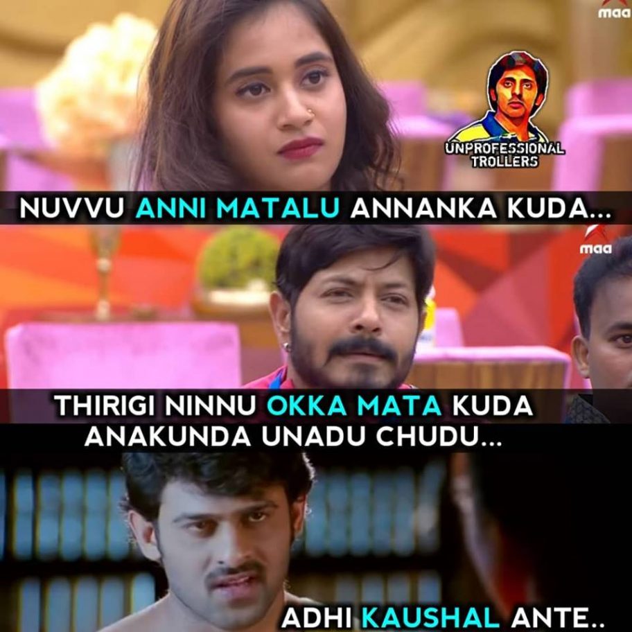 Bigg Boss 2 Telugu Day 14 in meme’s