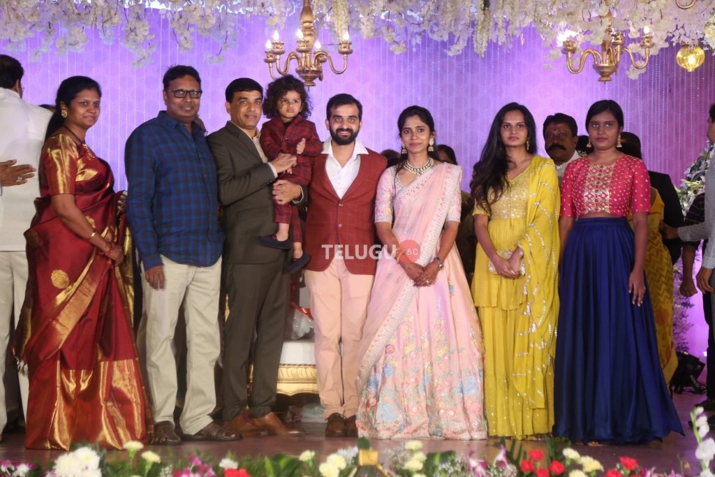 Celebs @ Harshith Reddy (Dil Raju Nephew) Reception