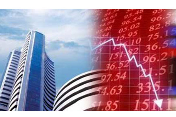 Market trims losses as trade resumes, Sensex down 480 points - Telugu360