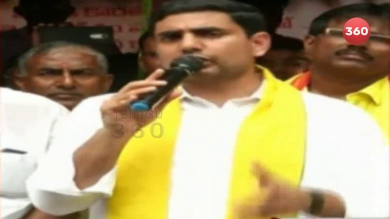 Video: Lokesh about sand scarcity in Mangalagiri