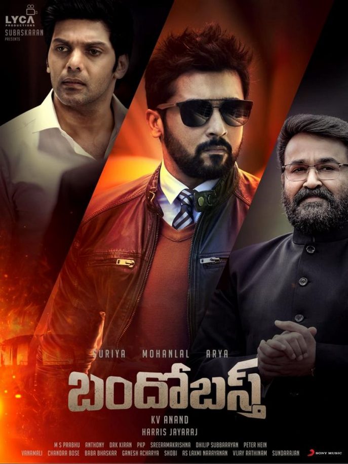 Suriya Mohanlal's Bandobasth - Telugu360