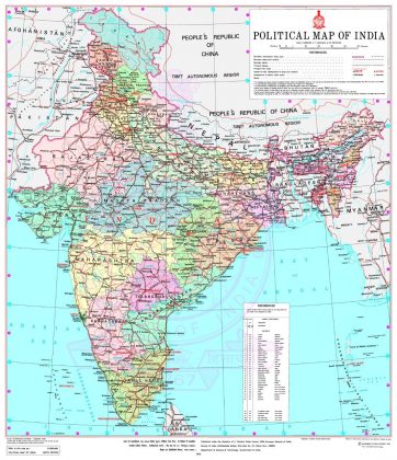 YCP cautious and silent on new India map