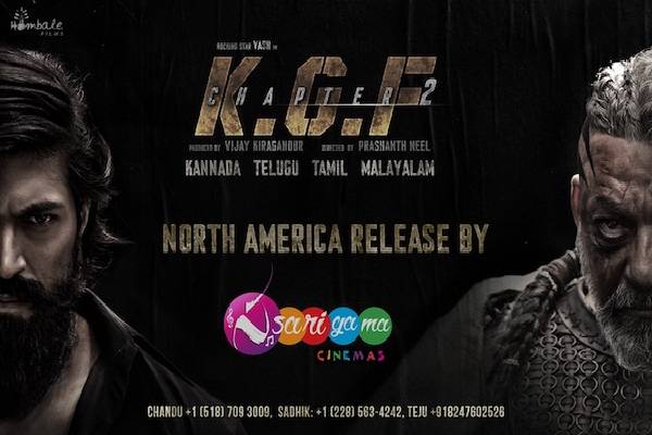 Sarigama Cinemas Bags Kgf 2 North America Distribution Rights