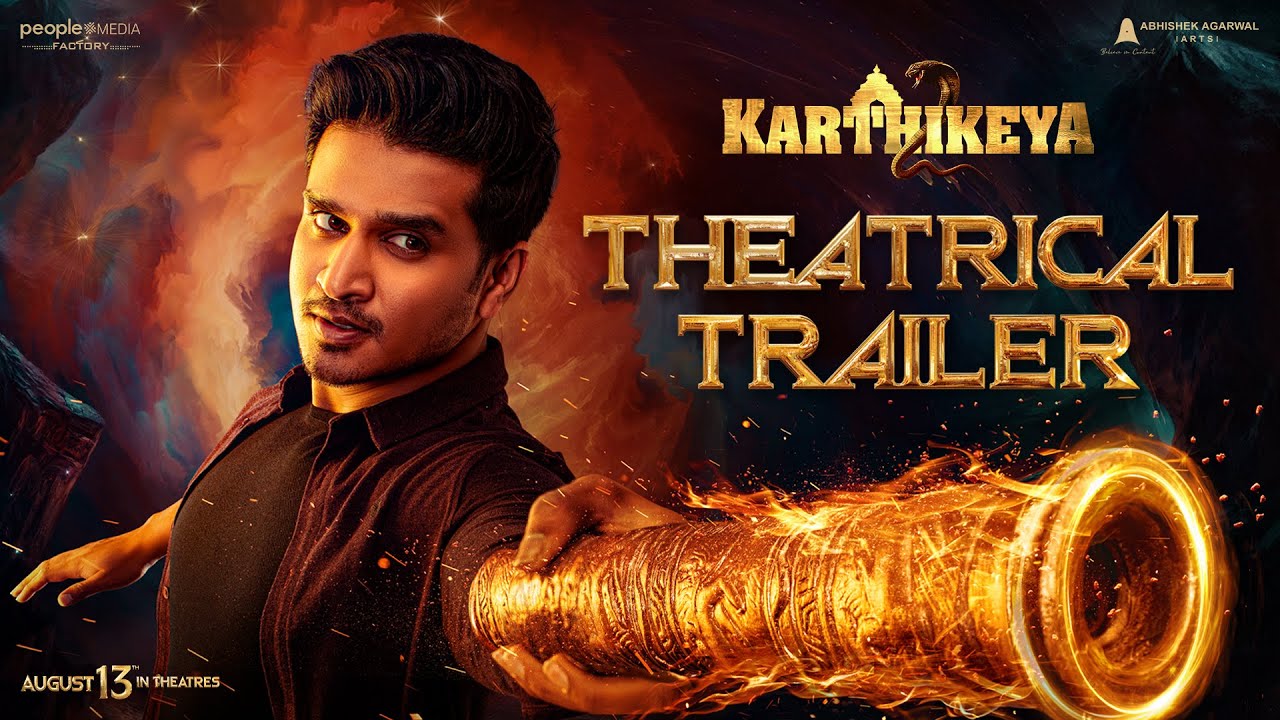 Karthikeya 2 Trailer An Epic Mystical Adventure of Nikhil