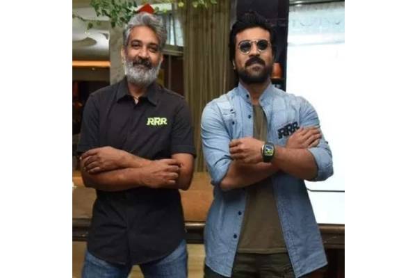 Ram Charan saw RRR for the first time with Rajamouli in local theatre