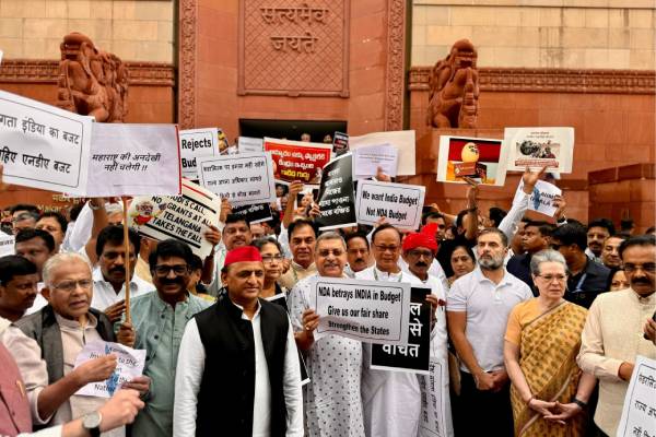 Protests Over Union Budget