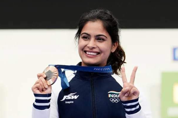 Manu Bhaker Shoots for Glory: India’s First Female Olympic Medalist in Air Pistol