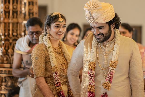 Kiran Abbavaram  and Rahasya Gorak’s wedding Photos