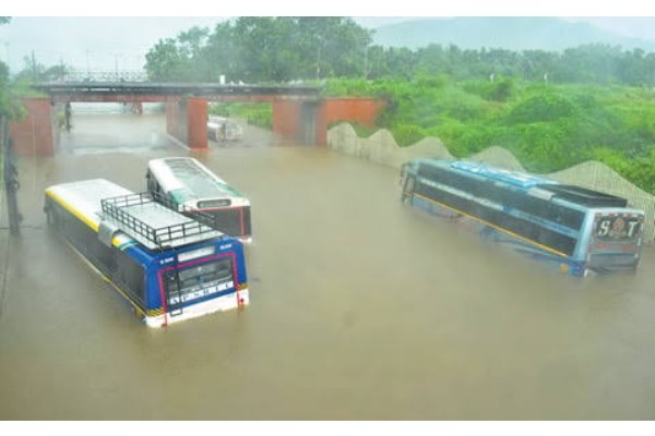 Heavy Rains in AP: CM Chandrababu reviews relief and rescue measures