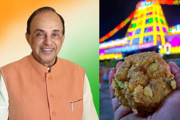 Tirupati laddu row: Subramanian Swamy files PIL