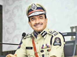 cv anad as Commissioner of Police hyderabad