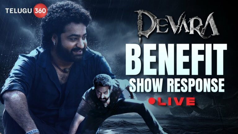 Live Video : Devara movie premiere show talk