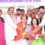 Geetha Reddy receives Rajiv Sadhbavana Award