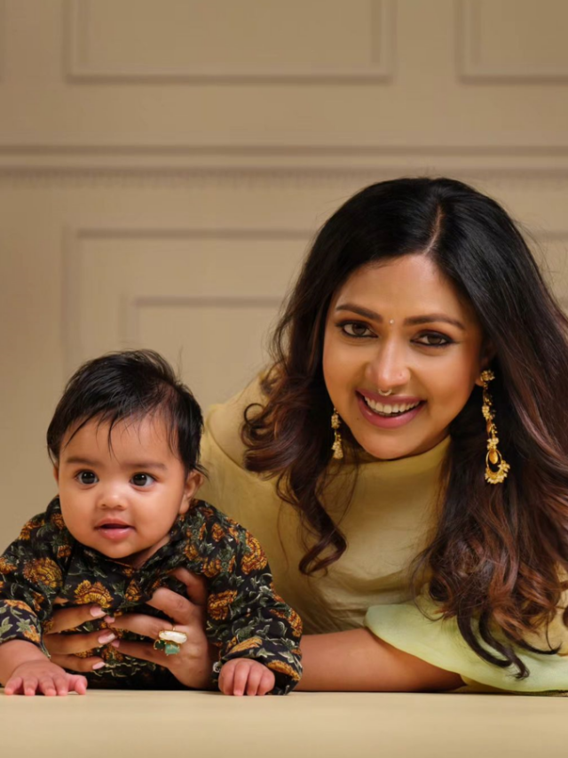 Amala Paul With Her Little One