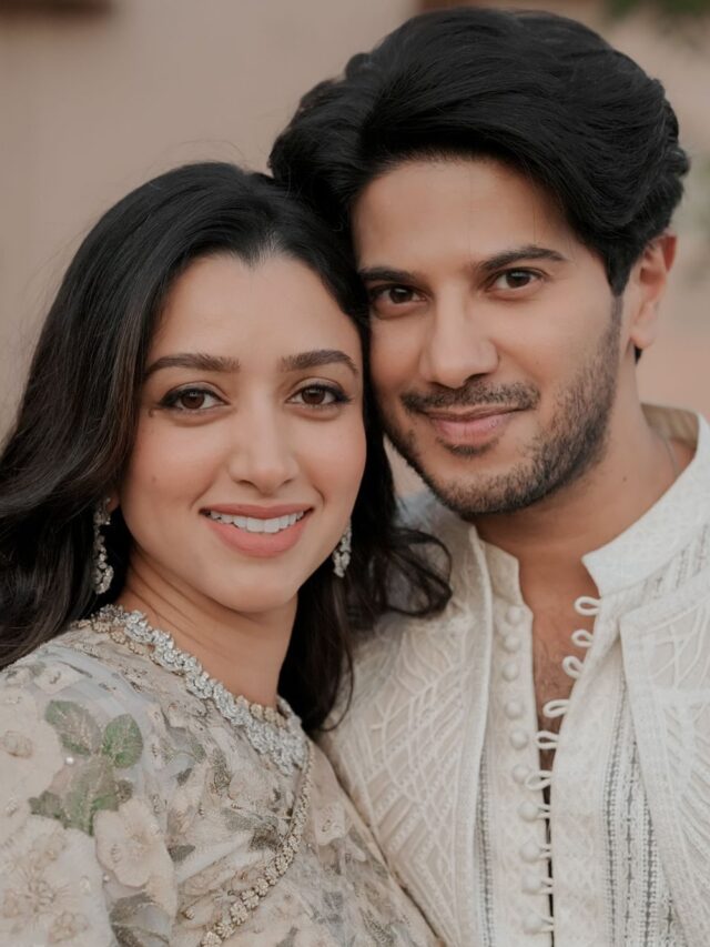 Dulquer Salmaan with wife Celebrate 13th Wedding Anniversary