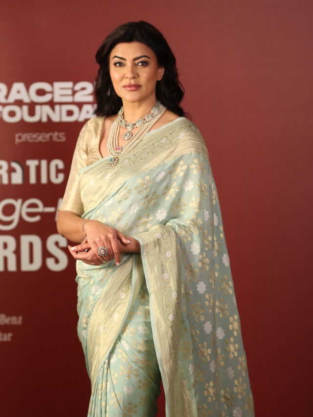 Sushmita Sen At At Democratic Sangha Change Maker Awards 2024