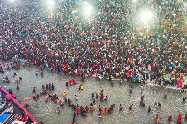 Over 10 Crore Devotees Take Holy Dip at Maha Kumbh Mela