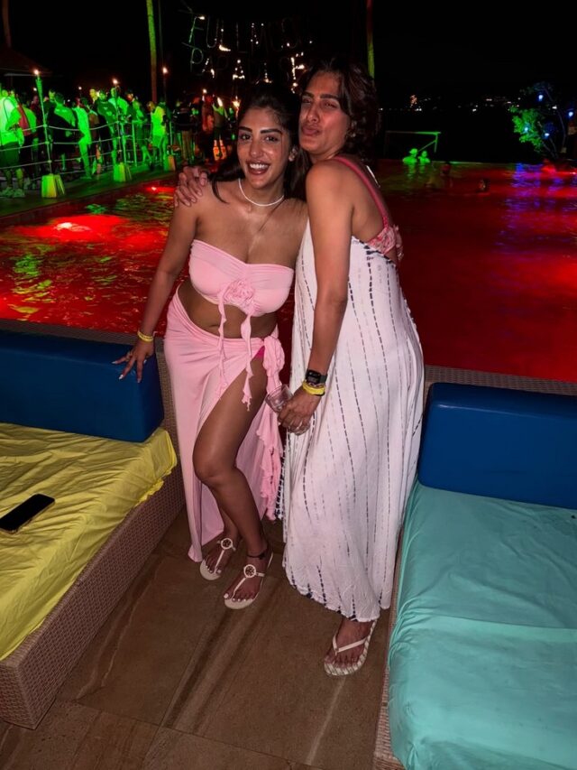 Surekha Rani and Her Daughter Supritha Partying